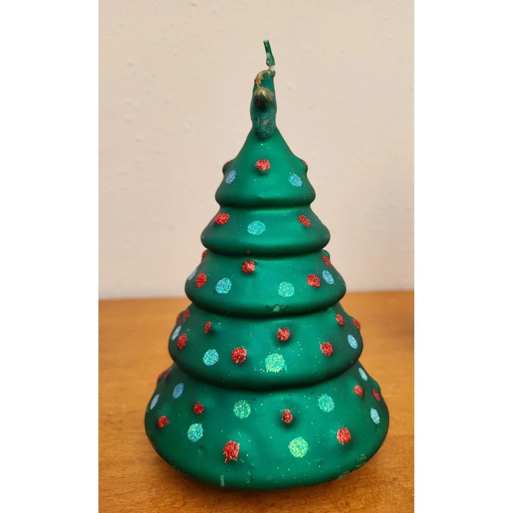 Pair of Pier 1 Imports‎ Christmas Tree Candles 'Almost Vintage 2008' Deadstock